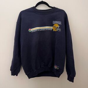 Vintage Navy UCLA Bruins Pullover Crewneck Sweater